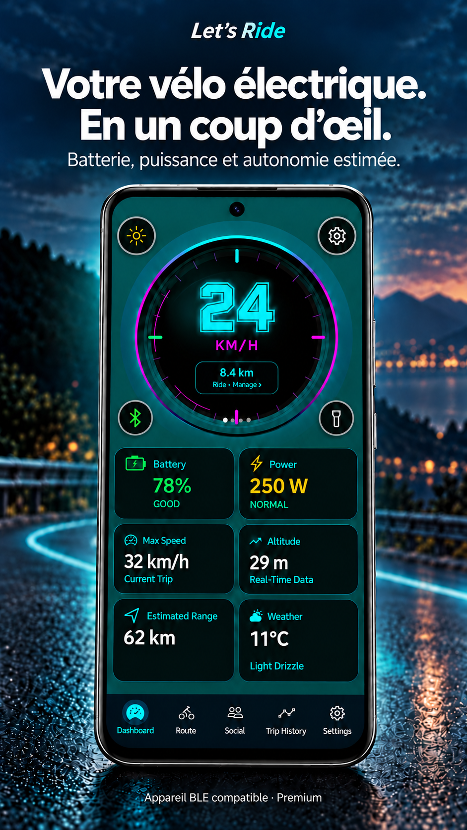 Let’s Ride özellik tanıtım görseli