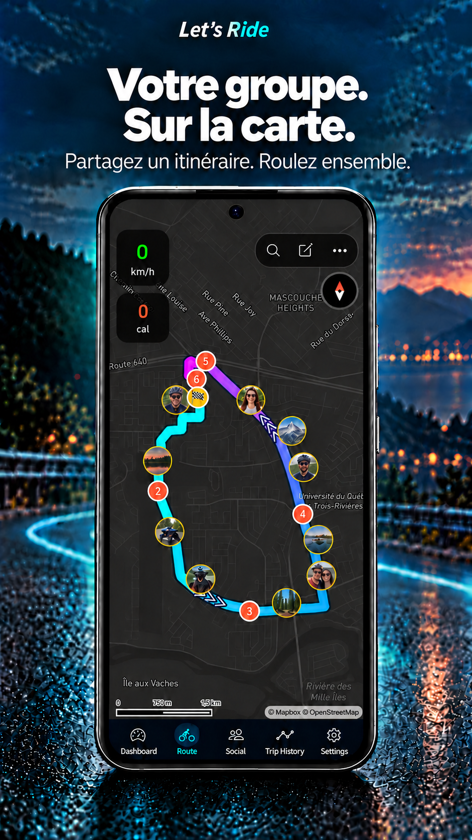 Let’s Ride — Guide de sortie